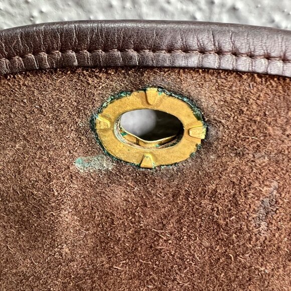 Vintage Coach Mini Backpack Daypack 9960 Brown Leather G8I-9960 Bag Purse - Picture 12 of 14